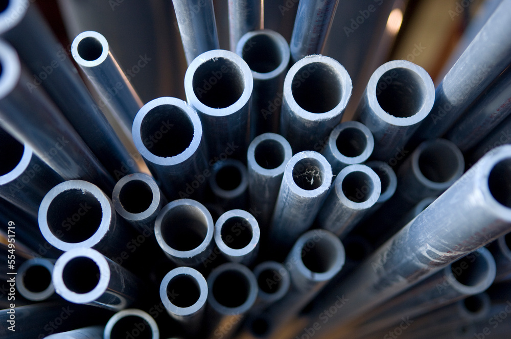 Gray plastic water pipe; Lincoln, Nebraska, United States of America Gray plastic water pipe; Lincoln, Nebraska, United States of America