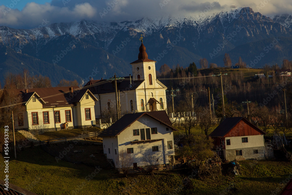 Fototapeta premium Landscape in Transylvania, Romania