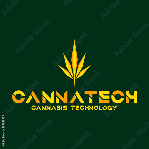 modern elegant luxury of cannabis icon symbol character with formed digital concept suitable for cannabis science tech technology lab,extraction natural healthy or medical industry logo design concept