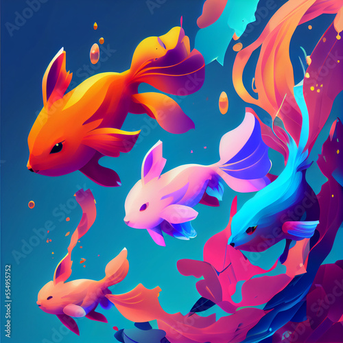 Colourful Animal Gradients