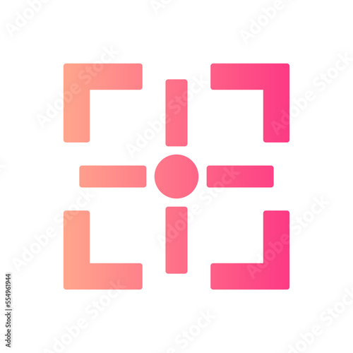 align gradient icon