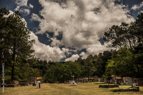 cementerio bajo en las sierras de córdoba  photo