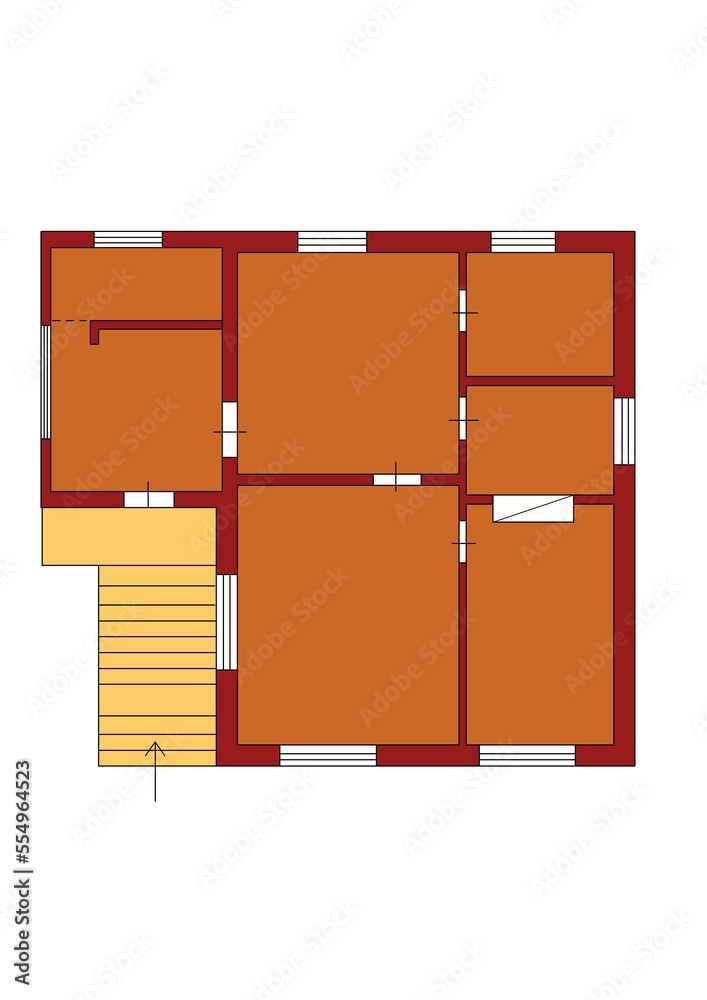 blueprint-house-floor-plan-modern-house-plan-apartment-plan-concept