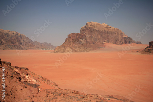 Fototapeta Naklejka Na Ścianę i Meble -  Desert in Wadi Rum, Jordan