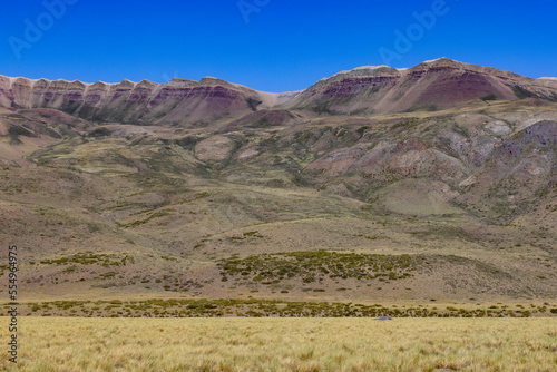 Landscape at Paso Vergara - crossing the border from Chile to Argentina while traveling South America 