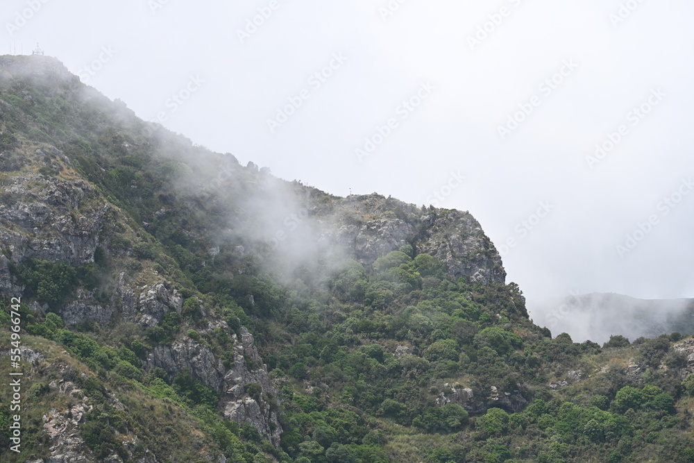 Fog on the mountain Fog on the mountain