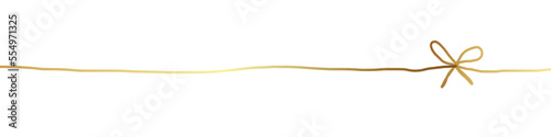 Gold Schleife Band Banner