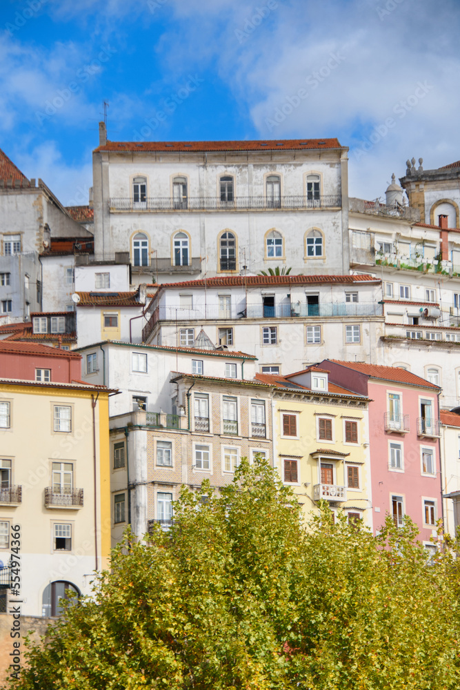 Architecture of the pretty city of Coimbra in the west of Portugal Architecture of the pretty city of Coimbra in the west of Portugal