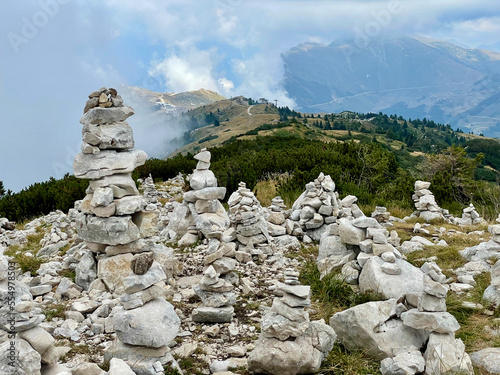 Steintürme am Monte Balto © Ralf