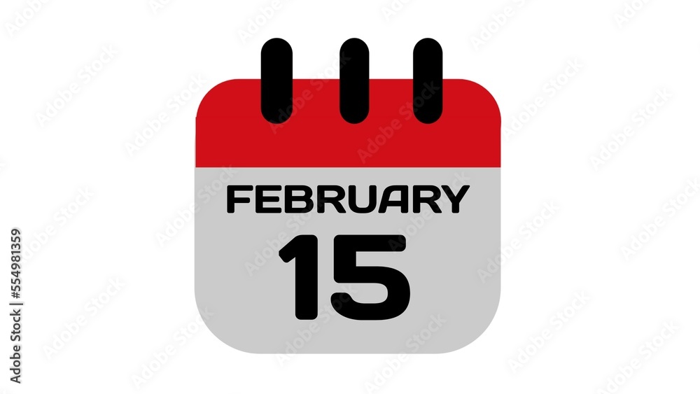 calendar isolated on white calendar isolated on white