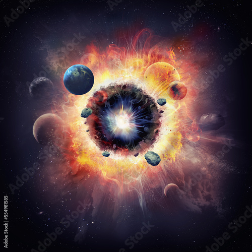 the beginning of the universe, big bang © adimas