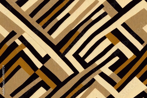 A sumptuous viskon cloth with an abstract design that may be batic amid the otherwise asymmetrical pattern. Generative AI