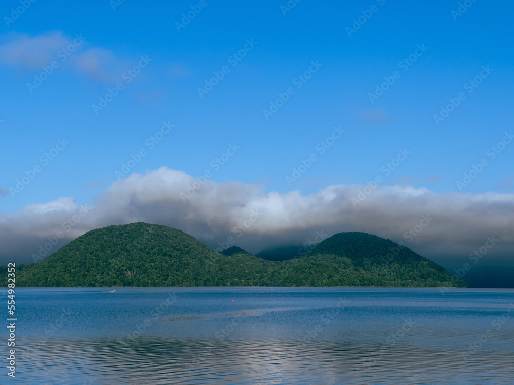 On the shore of Lake Toya