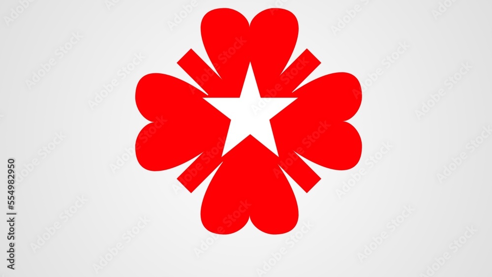red flower red flower