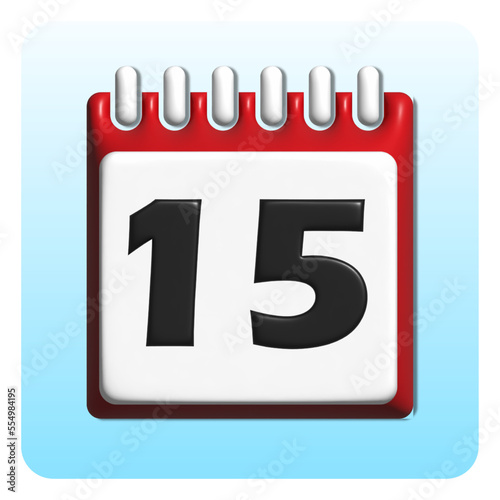 calendar vector icon. web design icon. calendar on the wall. Calendar 3D icon.icon