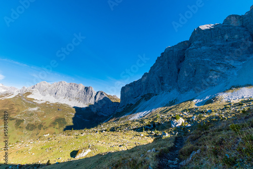mountains massif in the Alps (Schweizertor, Schwiizertor, Schwizertor, Austria)