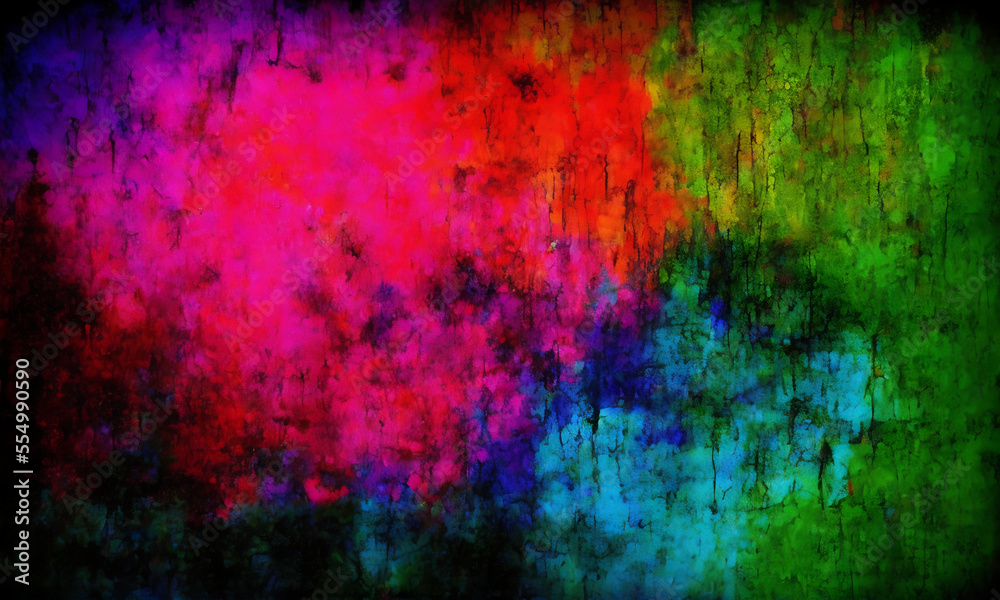 Fototapeta premium Colorful grungy background