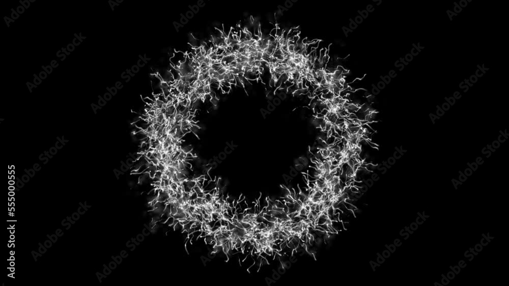 3D smoke explosion shockwave effect and divergent wave isolated on black background Alpha Channel. Abstract festive background for advertising, congratulations, text. Scientific concept. 3D animation 3D smoke explosion shockwave effect and divergent wave isolated on black background Alpha Channel. Abstract festive background for advertising, congratulations, text. Scientific concept. 3D animation