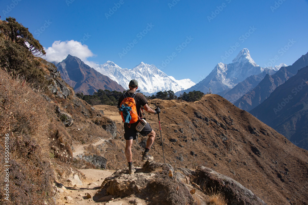 Trekking Ama Dablam, Khumbu Valley, Everest region, Nepal