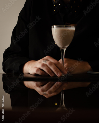 Coquito christmas cocktail