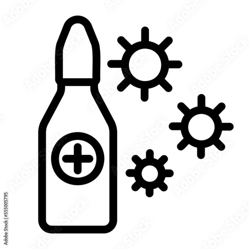 disinfectant icon