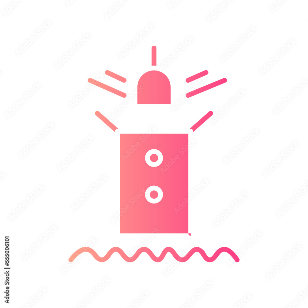 lighthouse gradient icon lighthouse gradient icon