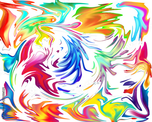 colorful abstract liquid background