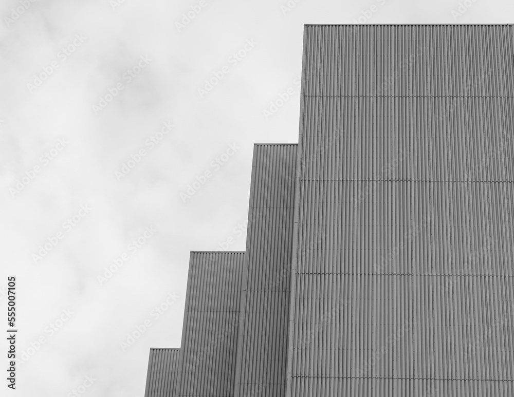 modern office building with sky modern office building with sky