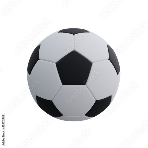 soccer ball 3D render Illustration icon © Artceng Studio