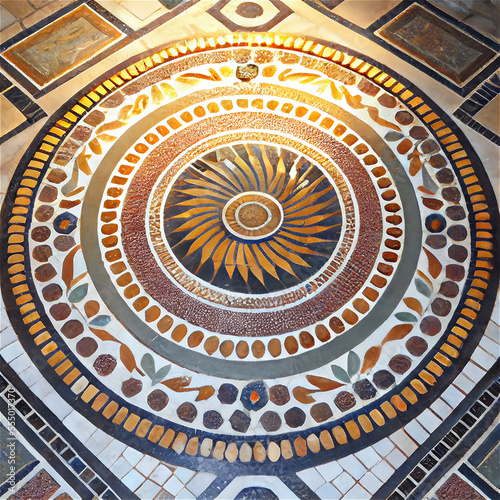 ancient marble roman style ...