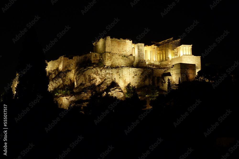 Obraz premium Acropolis View Athens, Greece Vista Acropolis Atenas, Grecia 
