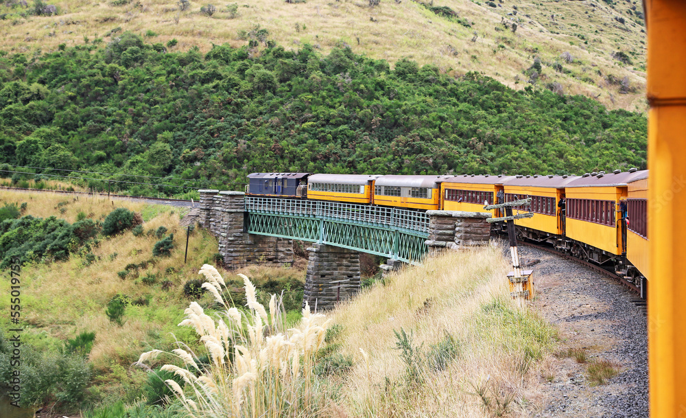 Taieri Gorge railway - New Zealand