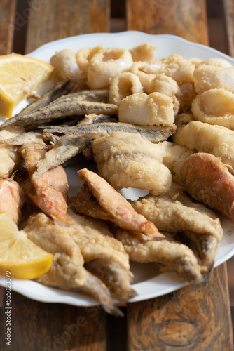 spanish fried fish dish