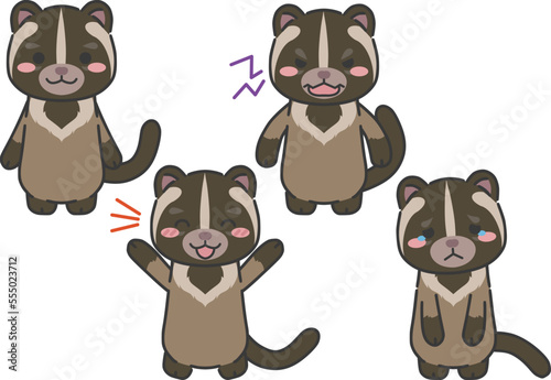 ハクビシンの喜怒哀楽