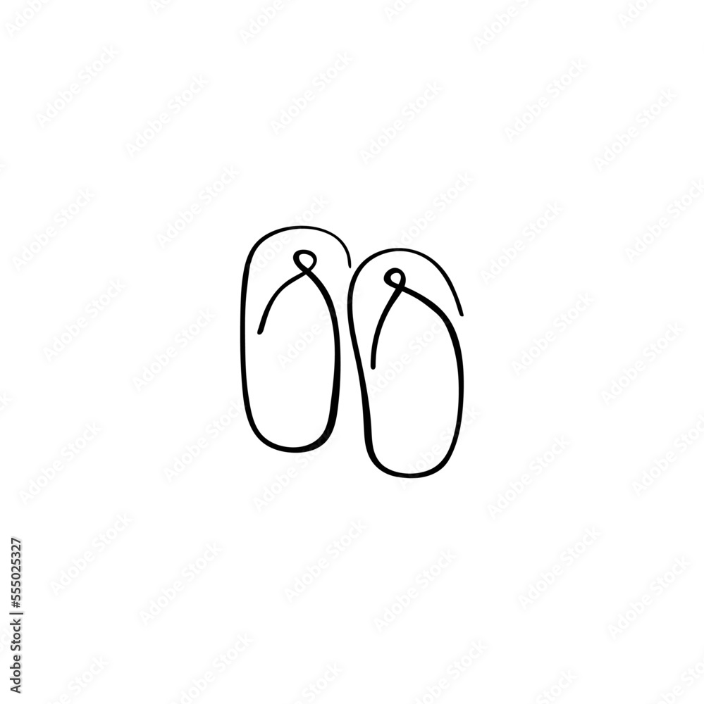 Slippers Line Style Icon Design
Slippers Line Style Icon Design