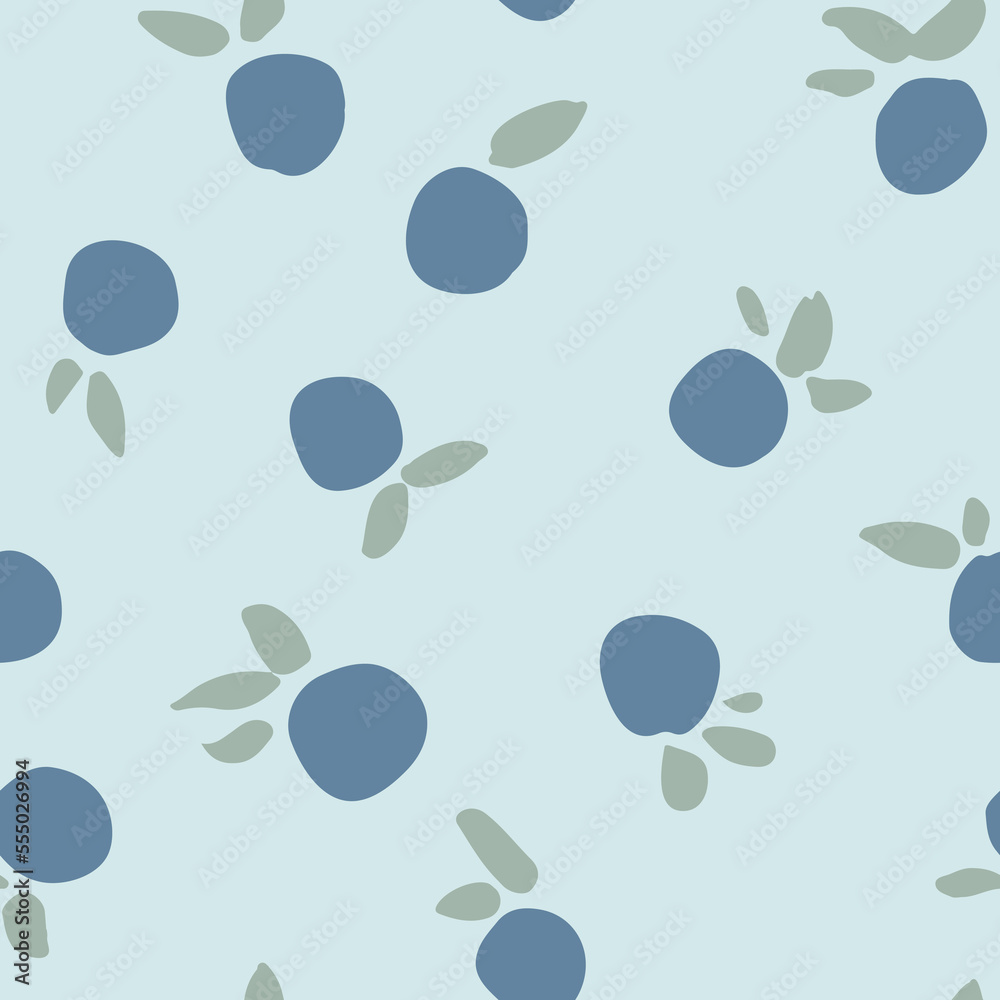 Pastel Blue Fabric, Wallpaper and Home Decor