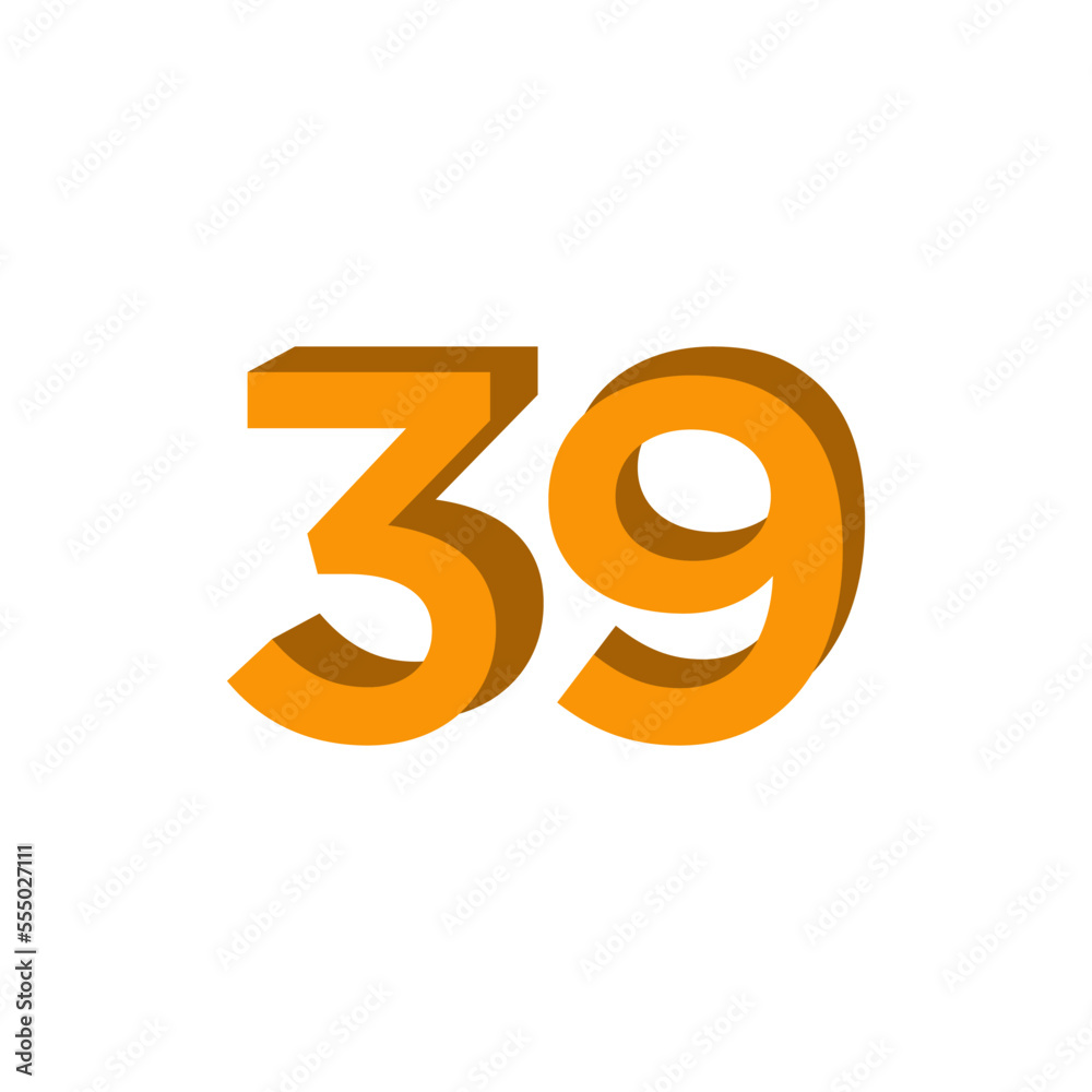 3d number logo , template element logo best style 3d number logo , template element logo best style