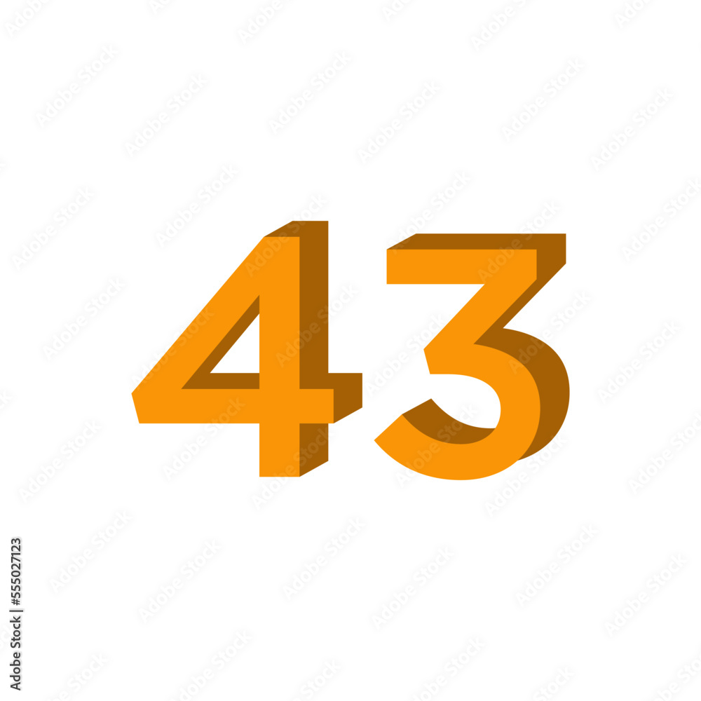 3d number logo , template element logo best style 3d number logo , template element logo best style