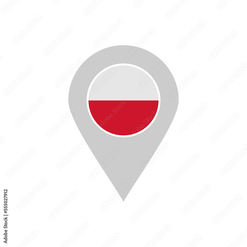 Poland flag icons set, poland flag vector set sign symbol of independence day