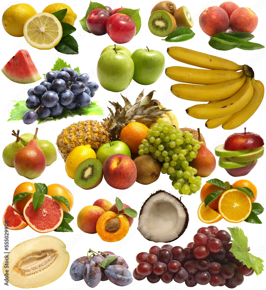 Fruits isolated Fruits isolated