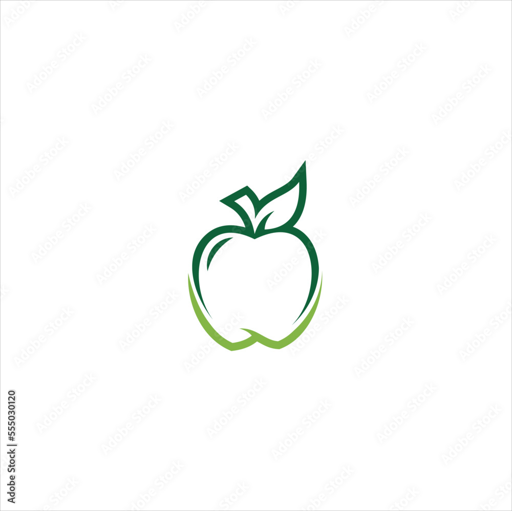 Apple icon logo. Apple vector illustration design icon logo template. Apple icon logo. Apple vector illustration design icon logo template.