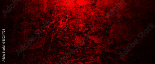 Scratches concrete wall texture, Scary concrete wall texture as background, black and red grunge texture. Scary red black scary background, Red dark concrete texture wall background.
