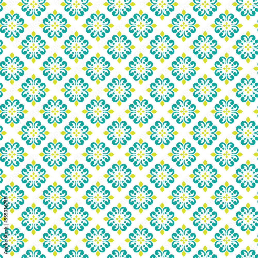 Colored Asian traditional pattern on white background. Ancient historical art pattern. Cultural heritage artwork. Colored Asian traditional pattern on white background. Ancient historical art pattern. Cultural heritage artwork.