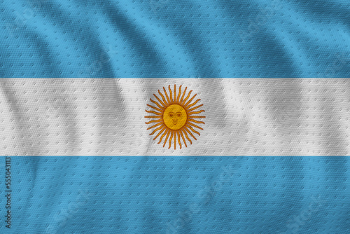 National flag of Argentina. Background with flag of Argentina.