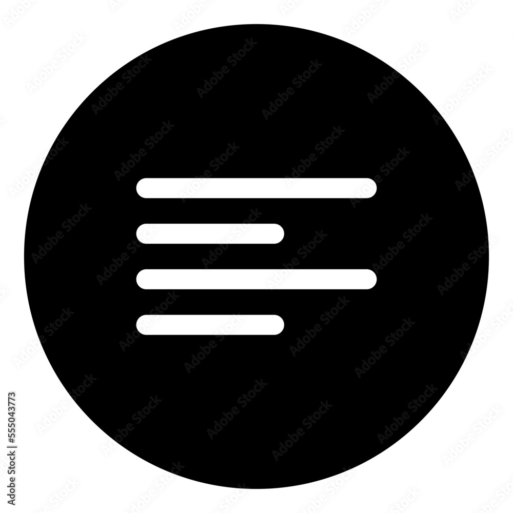 align left icon align left icon
