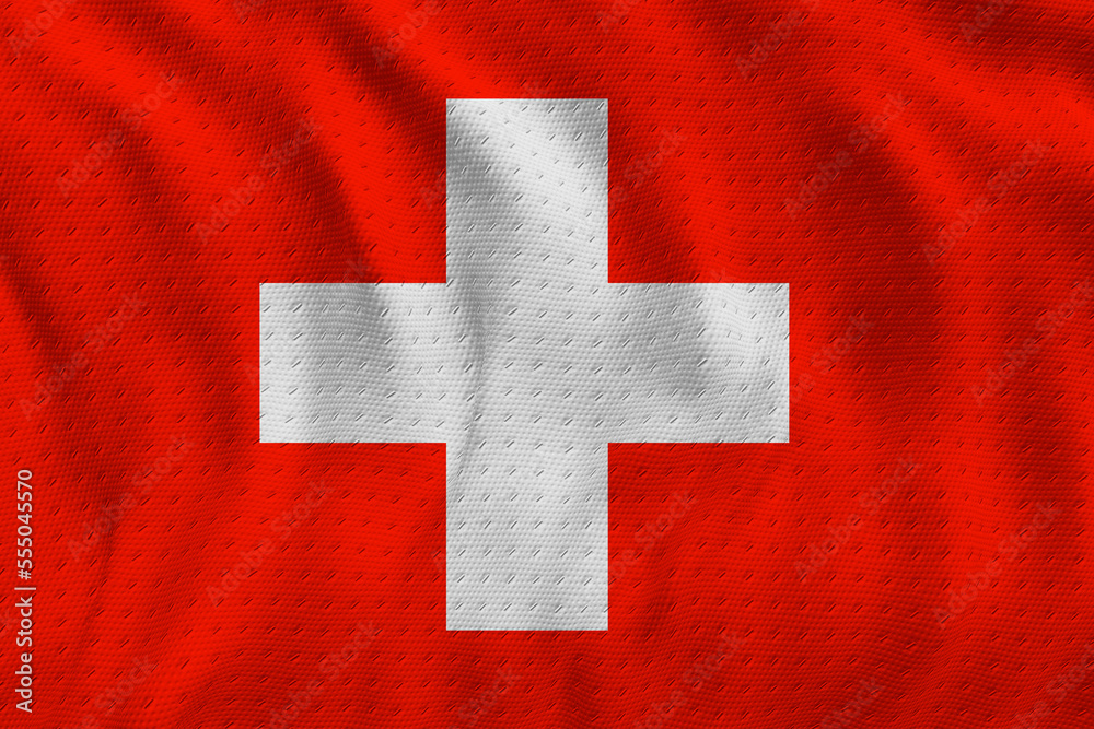 National flag of Switzerland. Background with flag Flag Switzerland National flag of Switzerland. Background with flag Flag Switzerland