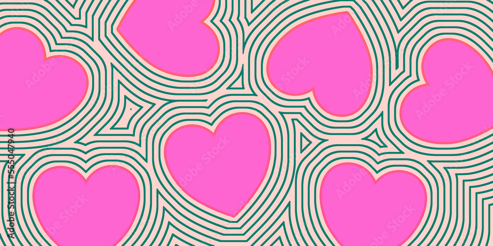 seamless pattern- background with hearts for valentine's day: celebration of love. seamless pattern- background with hearts for valentine's day: celebration of love.