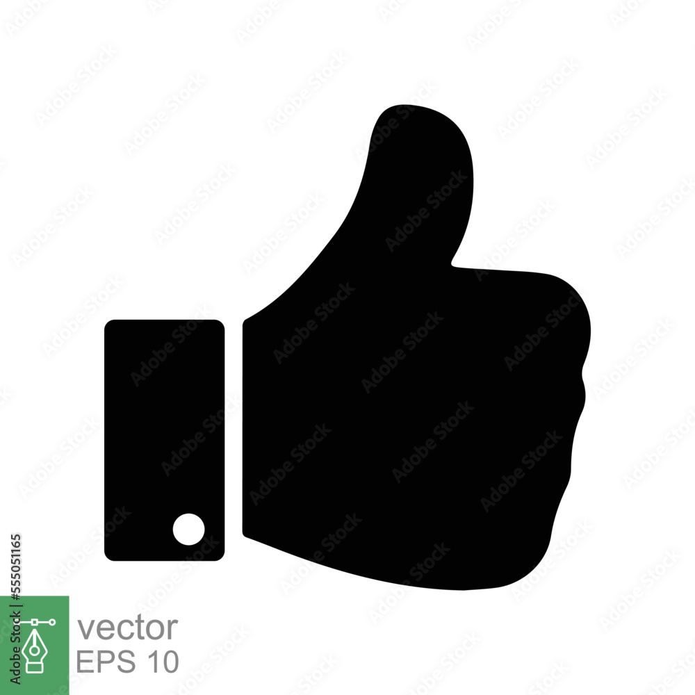 Hand thumb up icon. Simple flat style. Ok, good, like, yes, follow, best, approve symbol, positive concept. Vector illustration isolated on white background. EPS 10. Hand thumb up icon. Simple flat style. Ok, good, like, yes, follow, best, approve symbol, positive concept. Vector illustration isolated on white background. EPS 10.