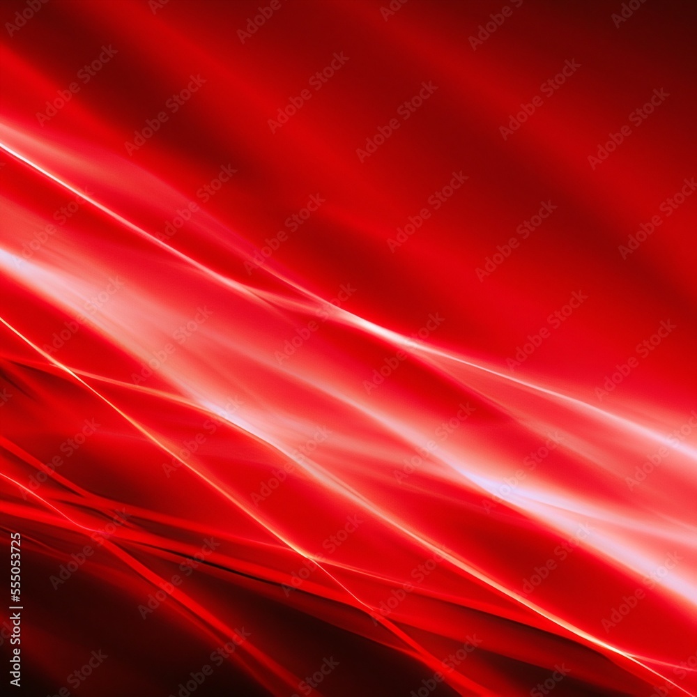 Abstract red swoosh background with soft smooth elegant waves. Generative AI Abstract red swoosh background with soft smooth elegant waves. Generative AI