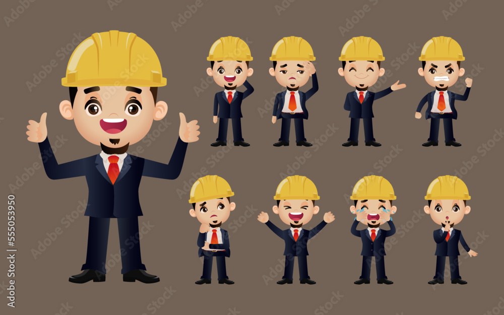 People Set - Profession - Engineer People Set - Profession - Engineer